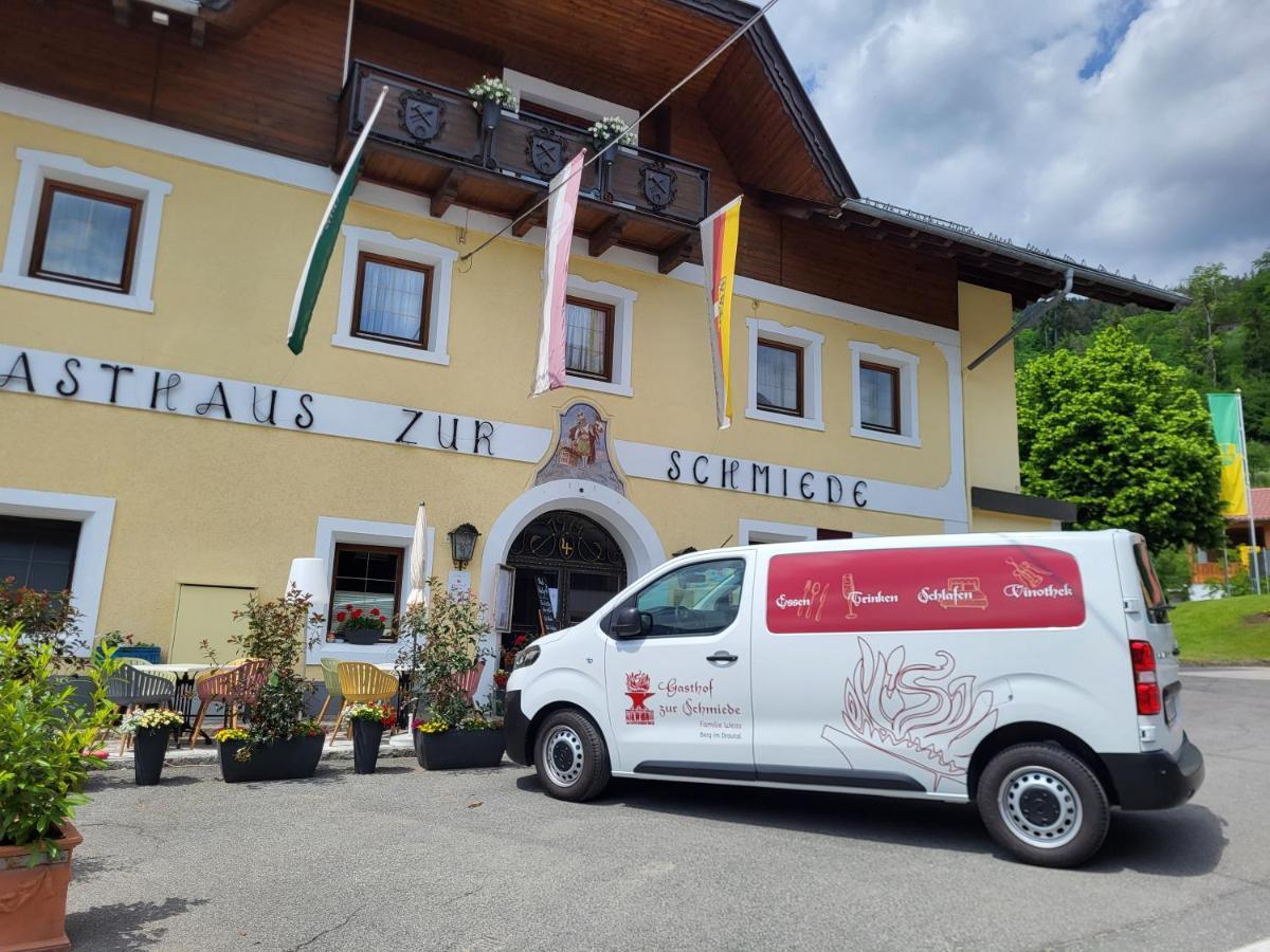 Gasthof Zur Schmiede Berg im Drautal Esterno foto